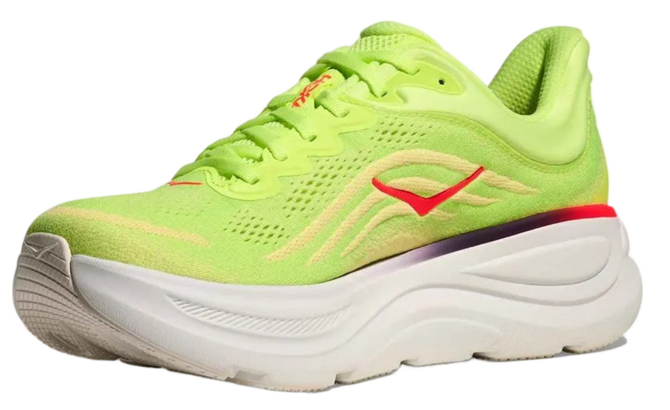 Hoka One One Bondi 9 Neon Yuzu Sunlight