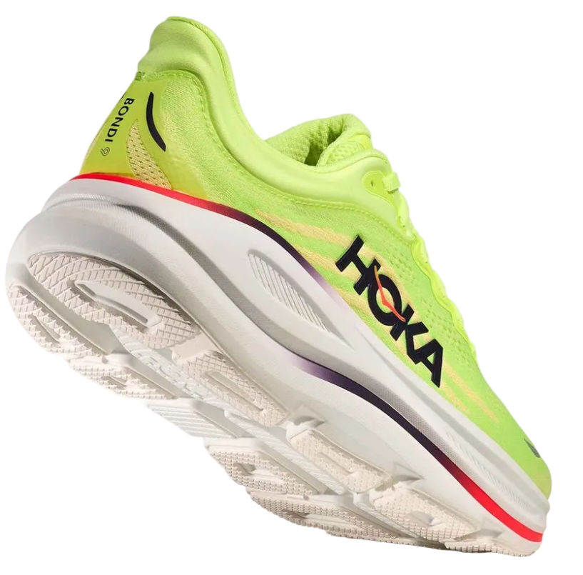 Hoka One One Bondi 9 Neon Yuzu Sunlight