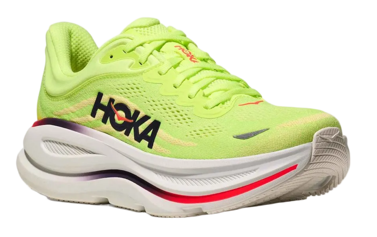 Hoka One One Bondi 9 Neon Yuzu Sunlight