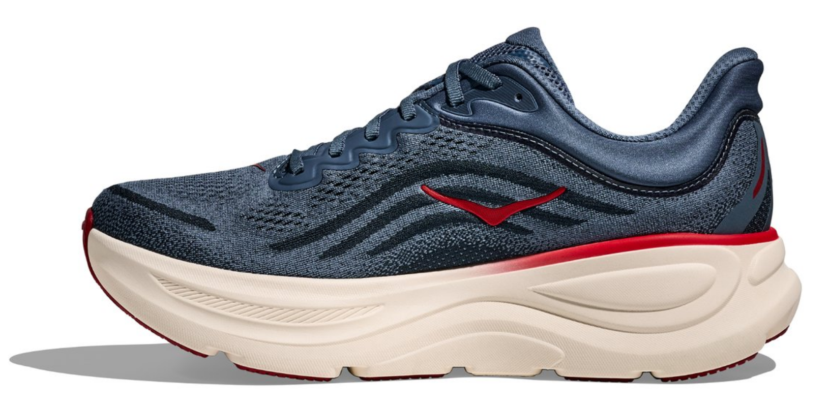 Hoka One One Bondi 9 Thunder Cloud Vermillion