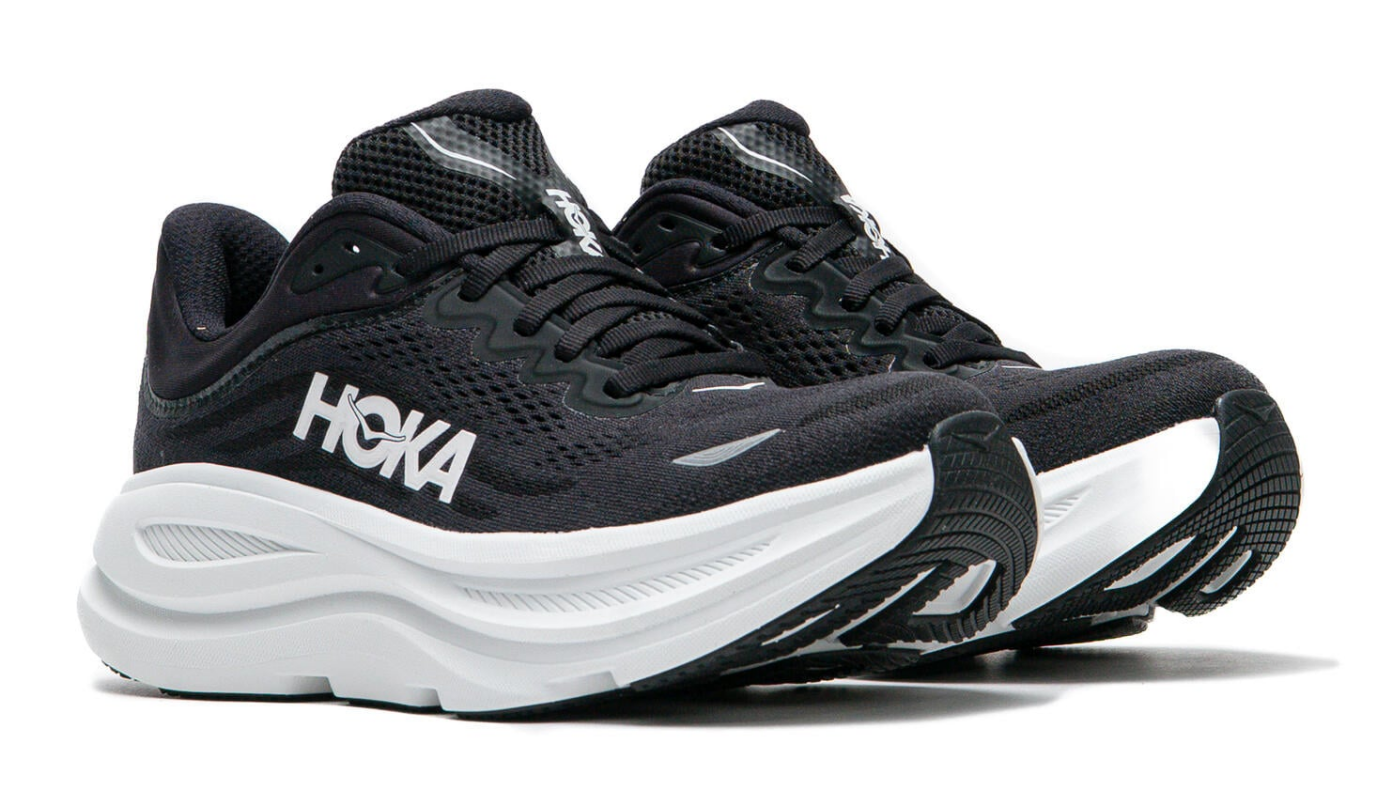 Hoka One One Bondi 9 Black White (Women's)