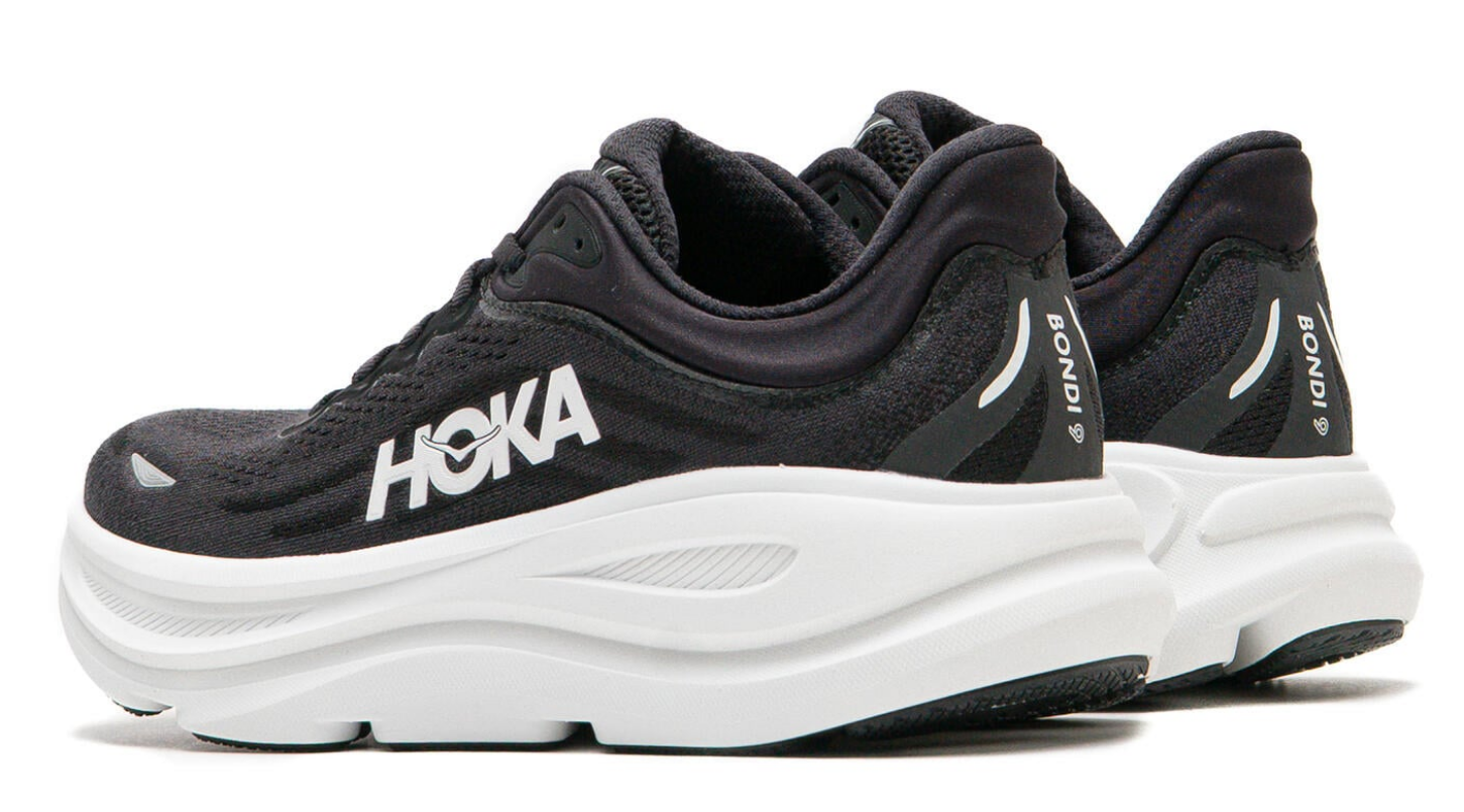 Hoka One One Bondi 9 Black White (Women's)