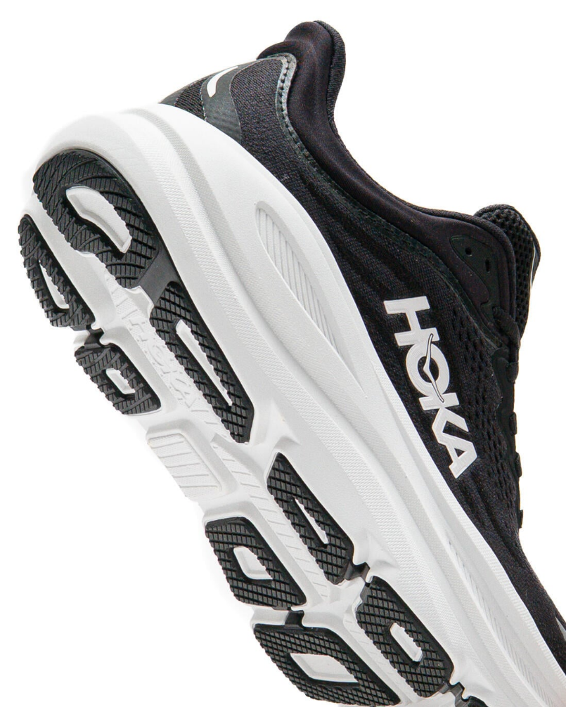 Hoka One One Bondi 9 Black White (Women's)
