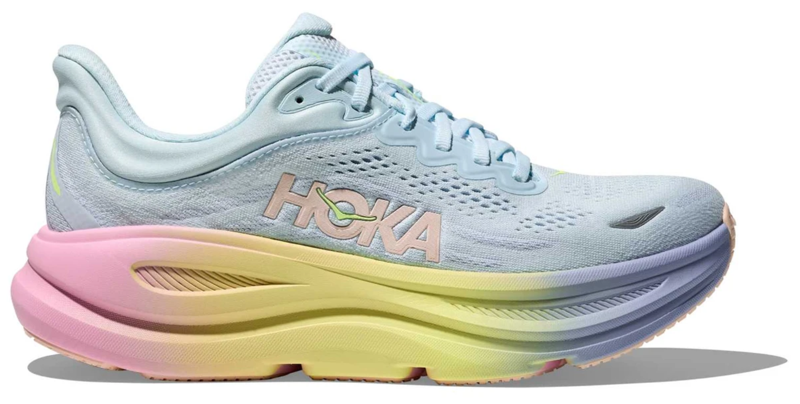 Hoka One One Bondi 9 Glimmering Blue Overcast (Women's)
