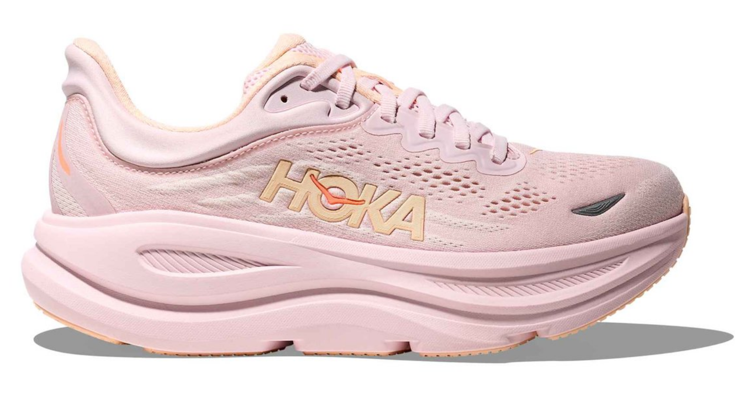 Hoka One One Bondi 9 Lilac Cream Tangerine Glow (Women's)
