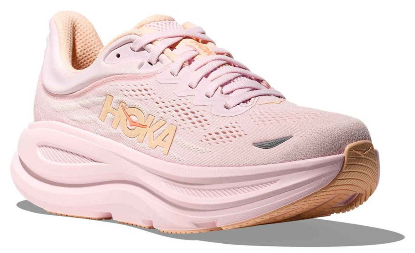 Hoka One One Bondi 9 Lilac Cream Tangerine Glow (Women's)