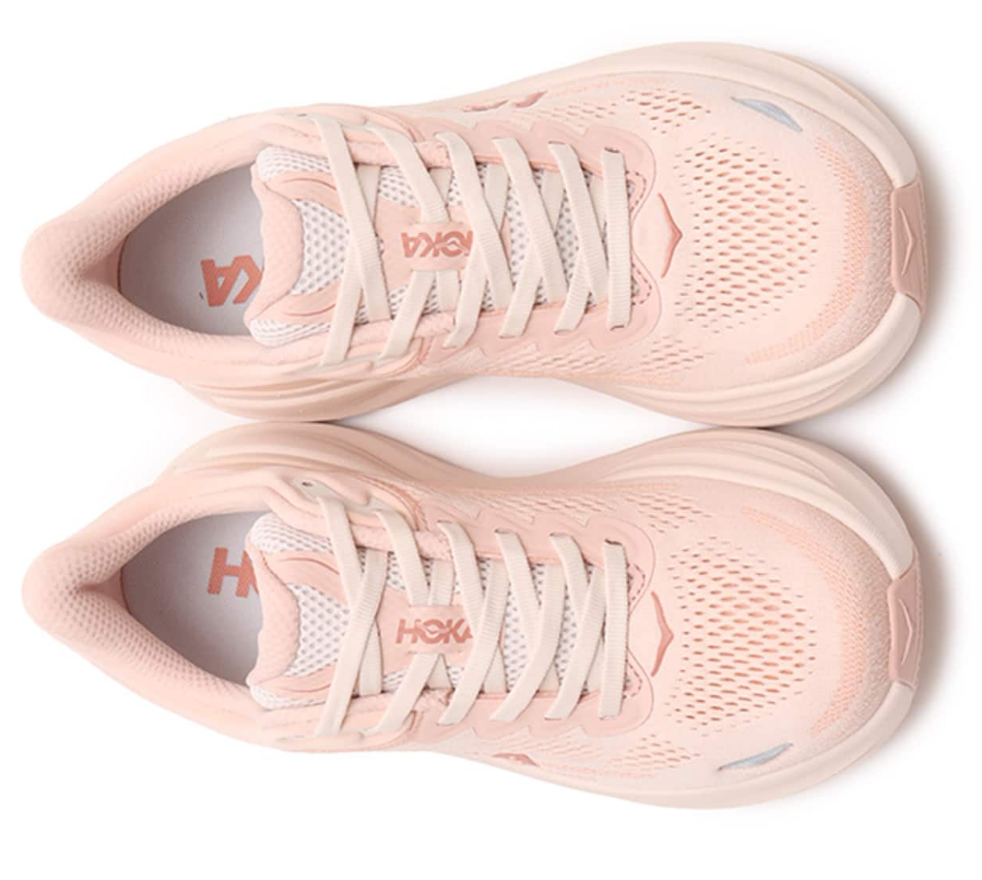 Hoka One One Bondi 9 Rose Latte Rose Cream (Women's)