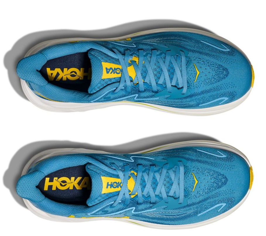 Hoka One One Clifton 10 Alpine Blue Foggy Night