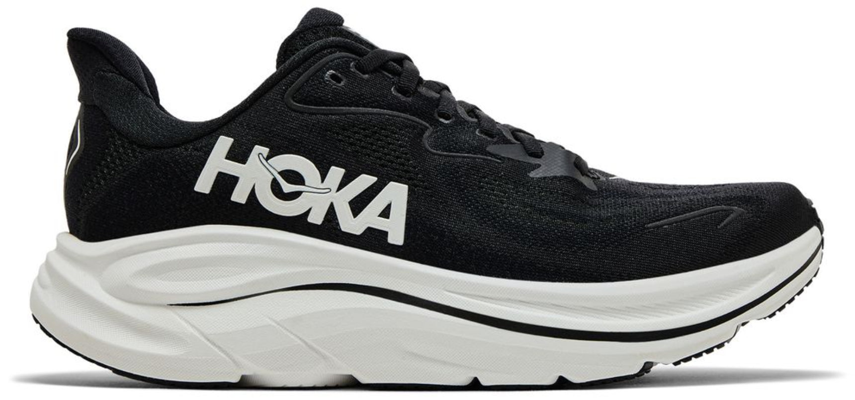 Hoka One One Clifton 10 Black White