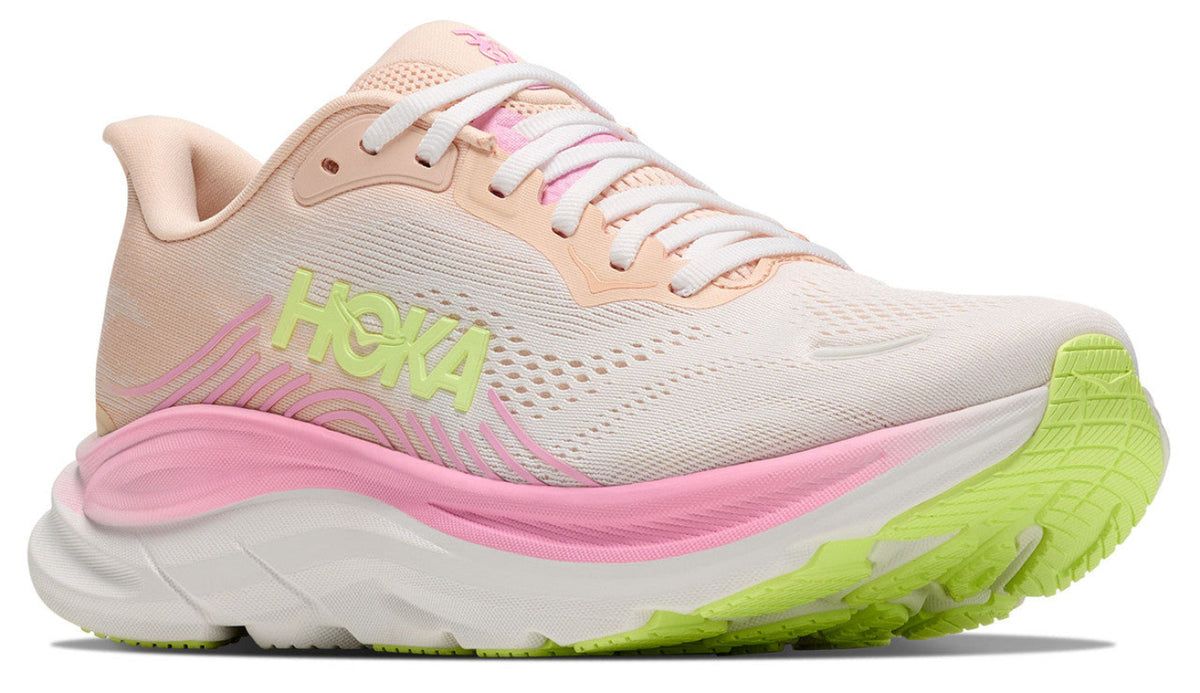 Hoka One One Clifton 11 Tangerine Glow White (Women's)