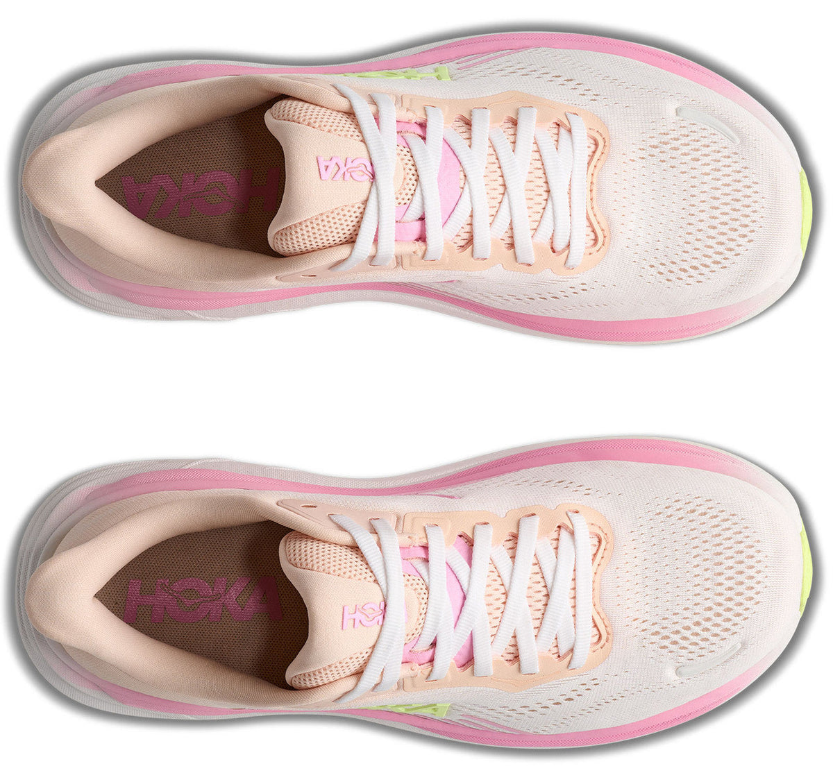 Hoka One One Clifton 11 Tangerine Glow White (Women's)
