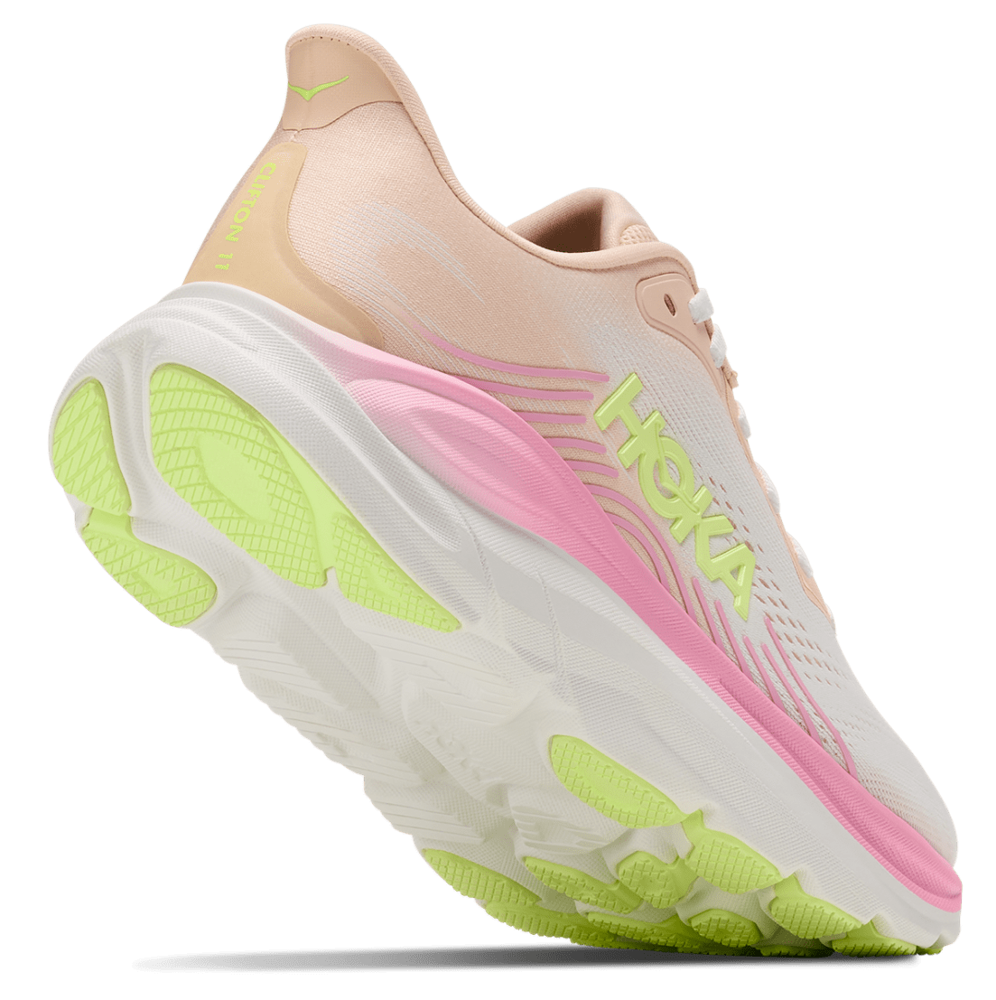 Hoka One One Clifton 11 Tangerine Glow White (Women's)