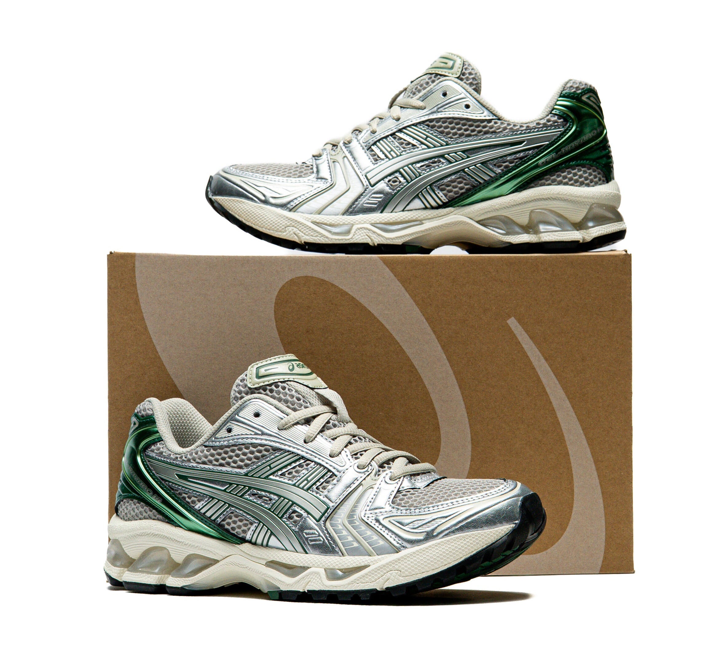 ASICS Gel-Kayano 14 Dried Leaf Green Pure Silver