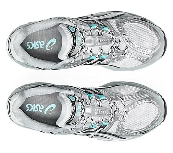 ASICS Gel-Nimbus 10.1 White Piedmont Grey Blue