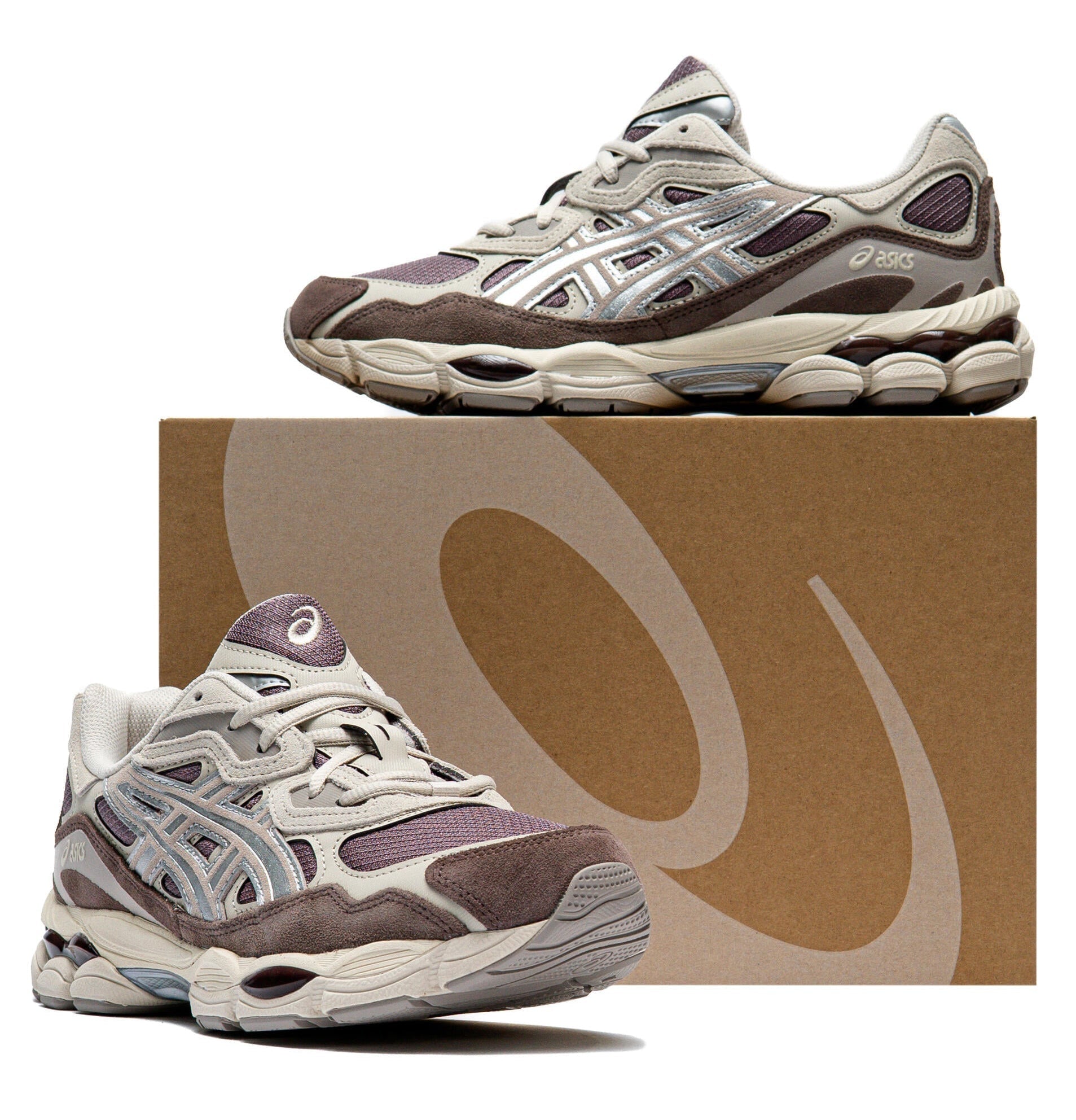 ASICS Gel-NYC Cocoa Powder Pure Silver