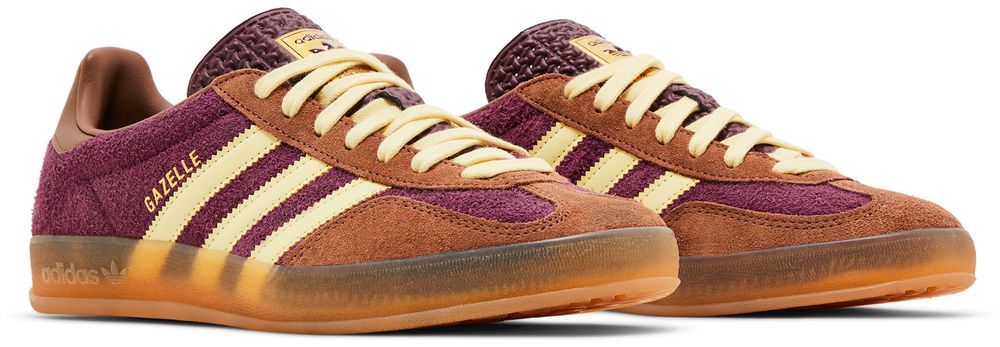 adidas Gazelle Indoor Maroon Almost Yellow