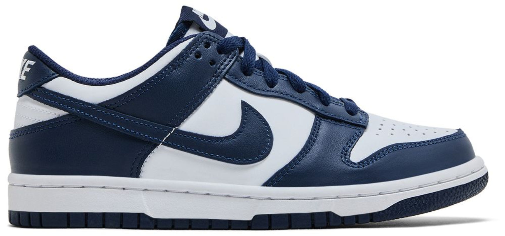 Nike Dunk Low White Midnight Navy
