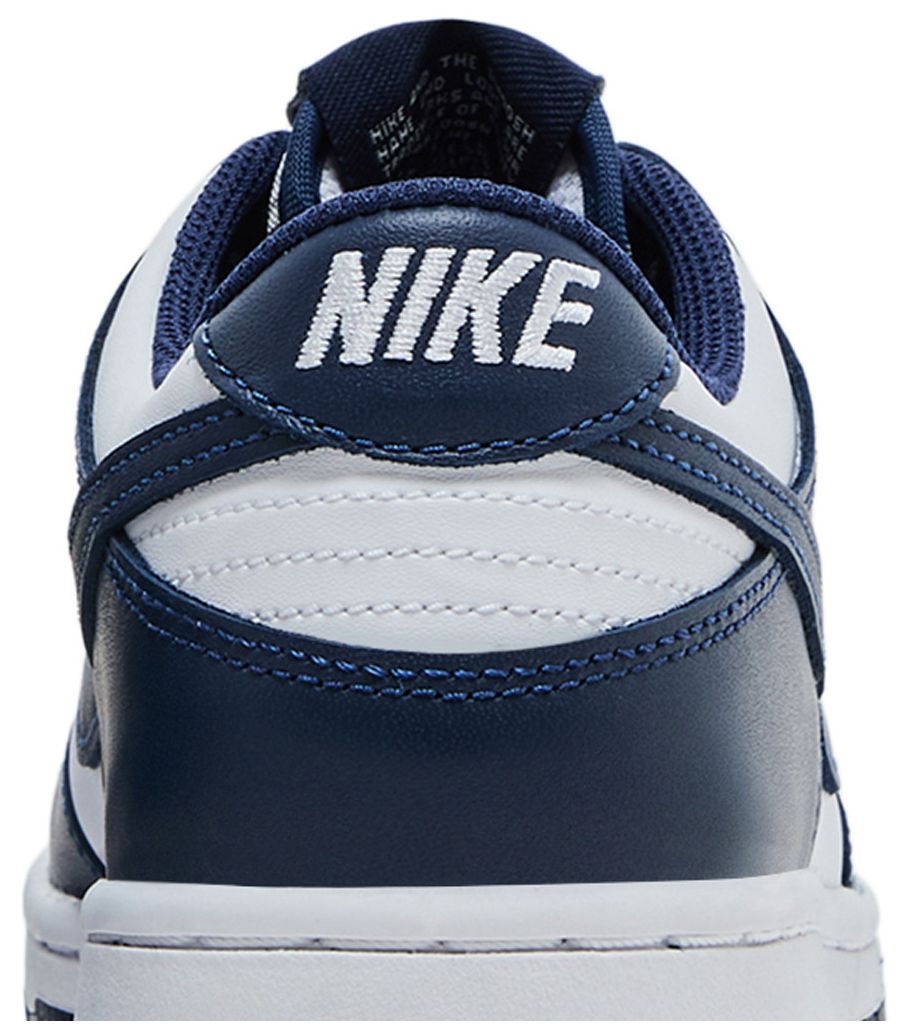Nike Dunk Low White Midnight Navy