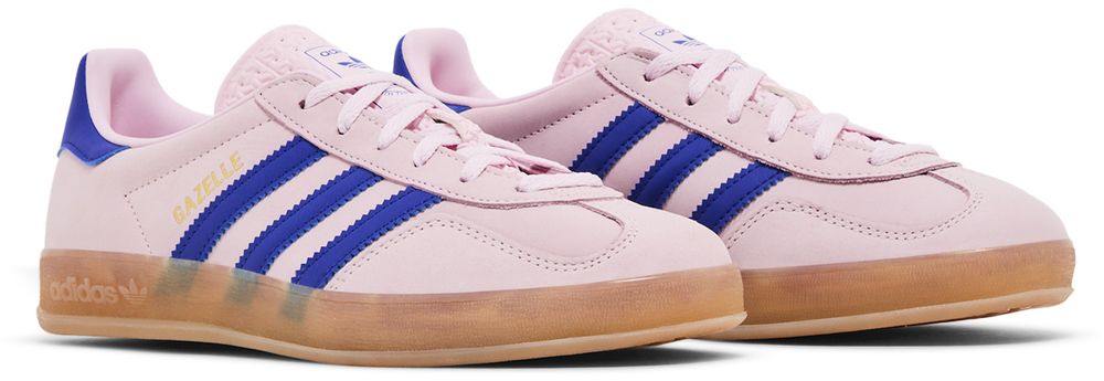 Adidas Gazelle Indoor Clear Pink Lucid Blue (Women's)
