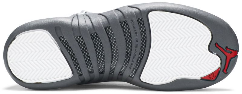 Jordan 12 Retro White Dark Grey (GS)