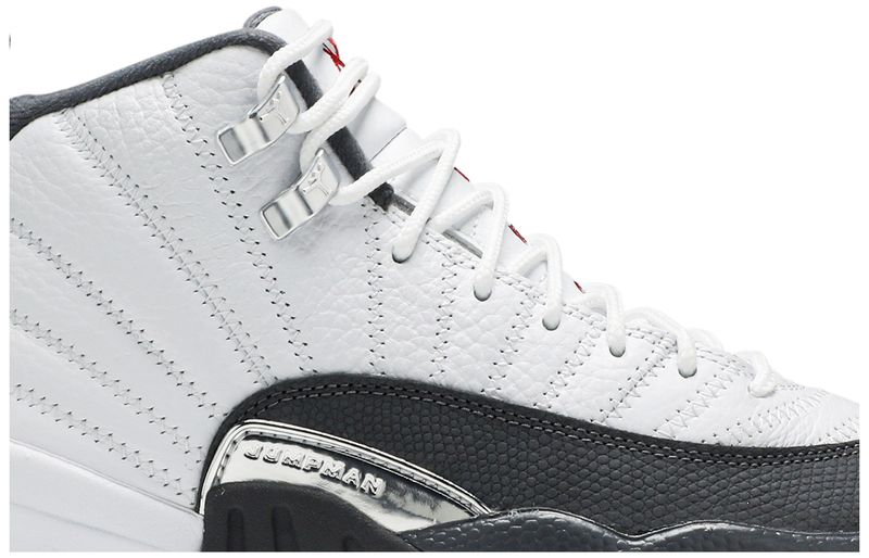 Jordan 12 Retro White Dark Grey (GS)