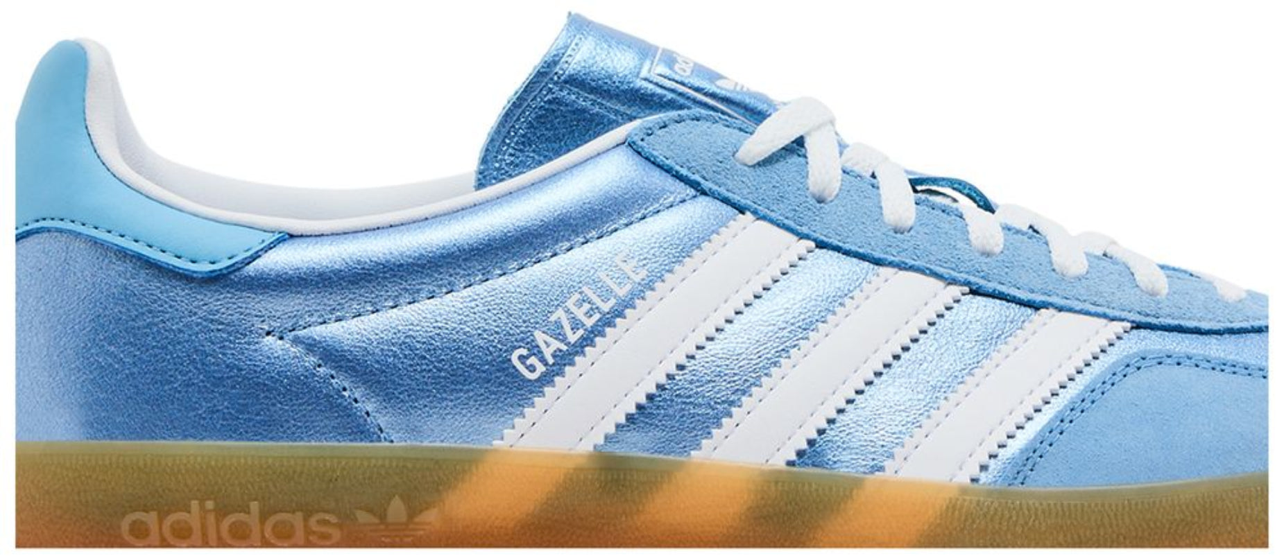 Adidas Gazelle Indoor Blue Cloud White Gum (Women's)
