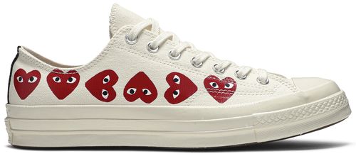 Converse Chuck Taylor All-Star 70s Ox Comme des Garcons Play Multi-Heart White