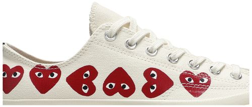 Converse Chuck Taylor All-Star 70s Ox Comme des Garcons Play Multi-Heart White