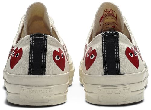 Converse Chuck Taylor All-Star 70s Ox Comme des Garcons Play Multi-Heart White