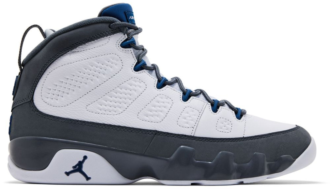 Jordan 9 Retro Flint Grey French Blue