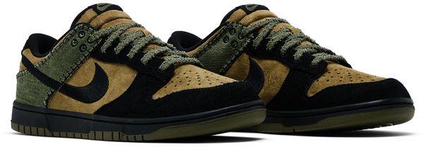 Nike Dunk Low Retro Camo Olive