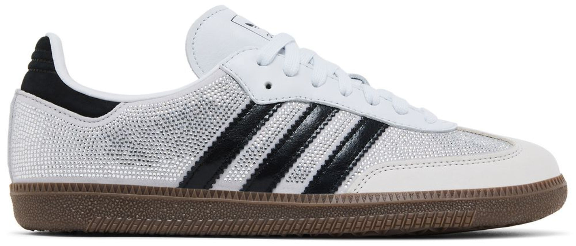 Adidas Samba OG Rhinestone Crystal White Silver (Women's)