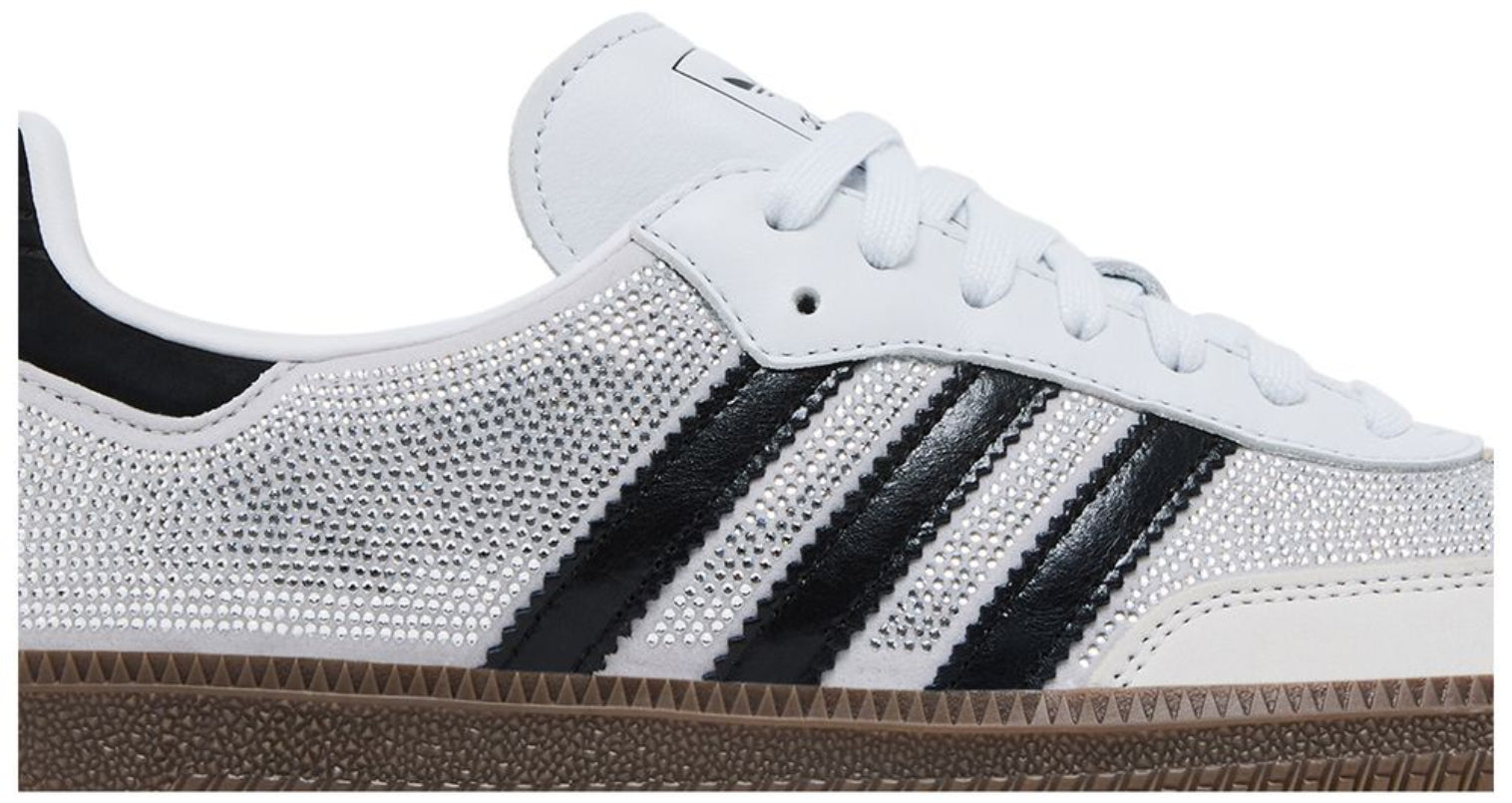 Adidas Samba OG Rhinestone Crystal White Silver (Women's)