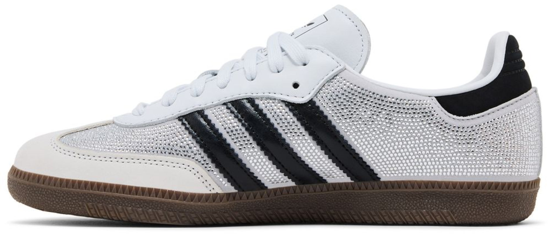 Adidas Samba OG Rhinestone Crystal White Silver (Women's)