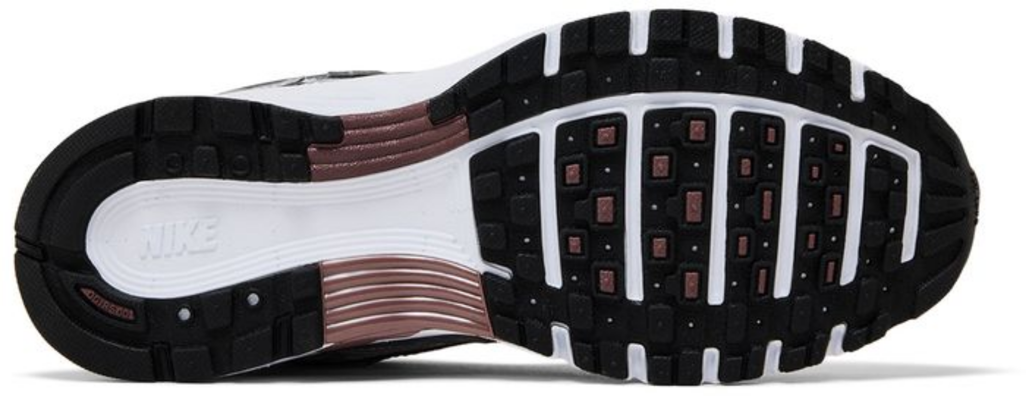 Nike P-6000 White Metallic Silver Tattoo (Women's)