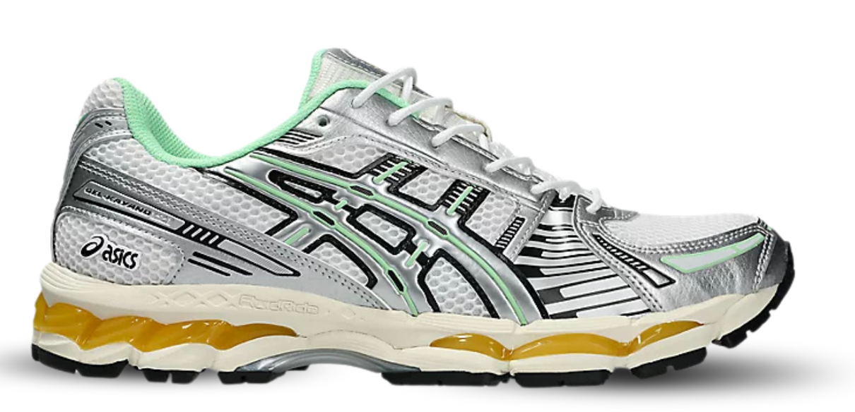 ASICS Gel-Kayano 12.1 Silver Green Orange