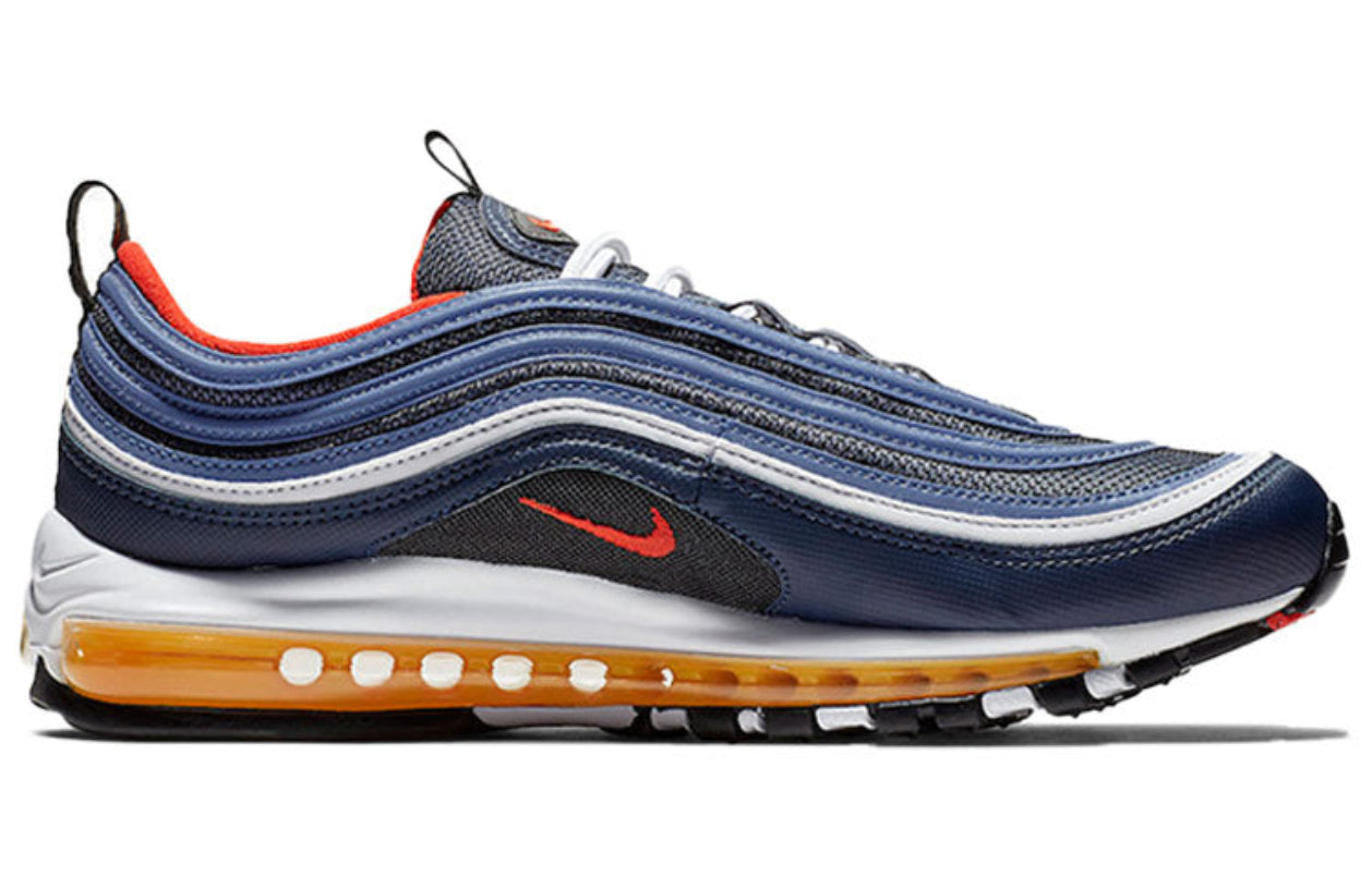 Nike Air Max 97 Midnight Navy Habanero Red