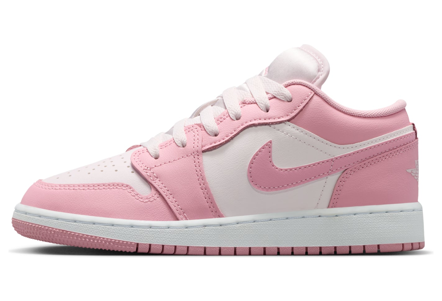 Jordan 1 Low Medium Soft Pink White (GS)