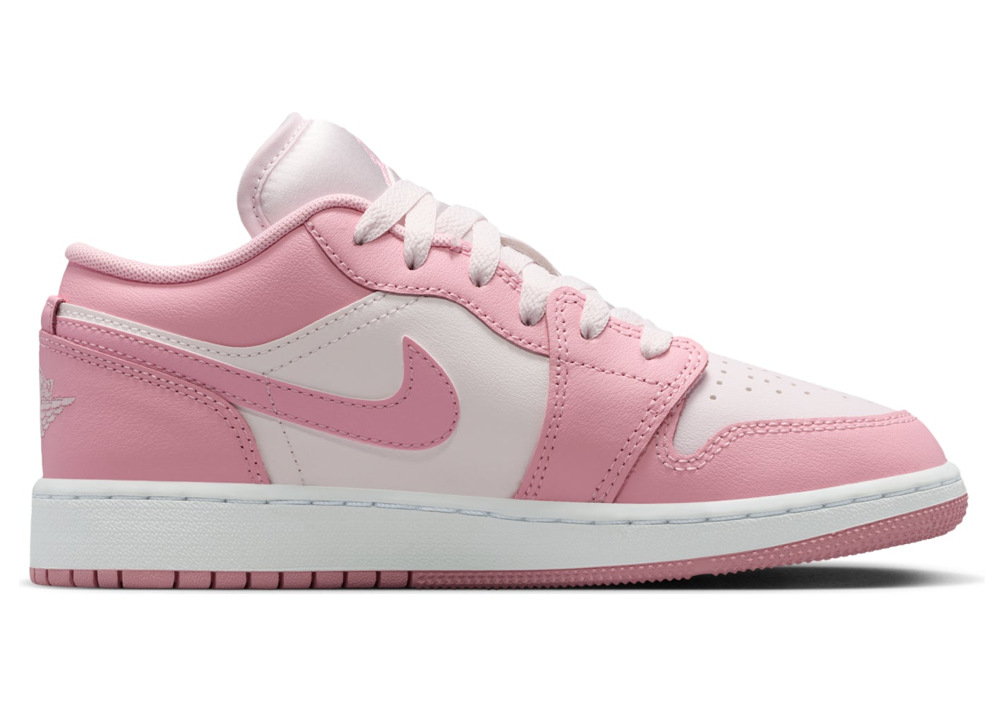 Jordan 1 Low Medium Soft Pink White (GS)