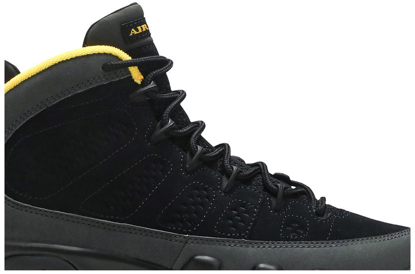 Jordan 9 Retro Dark Charcoal University Gold (GS)