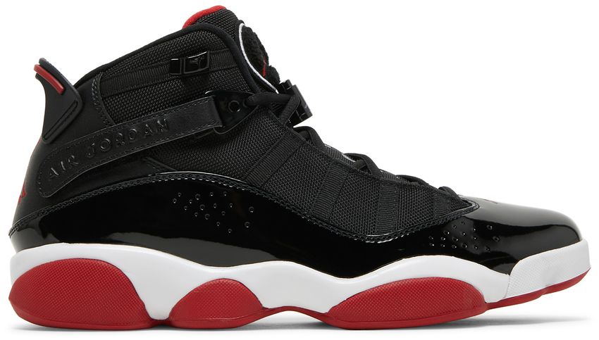 Jordan 6 Rings Black Varsity Red (2007)