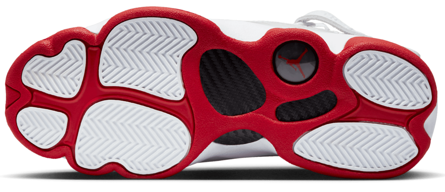 Jordan 6 Rings White University Red (GS)