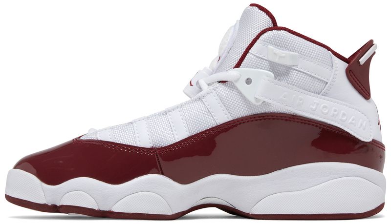 Jordan 6 Rings White Team Red (GS)
