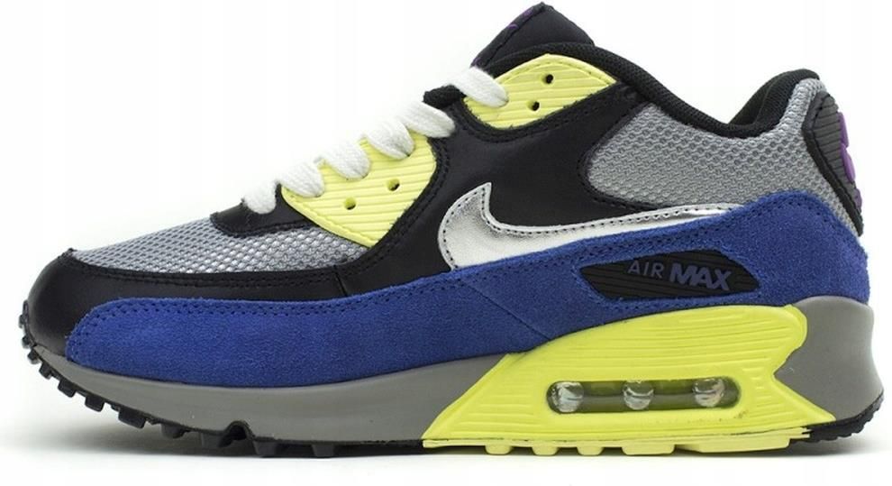 Nike Air Max 90 Grey Blue Electric (Women's)