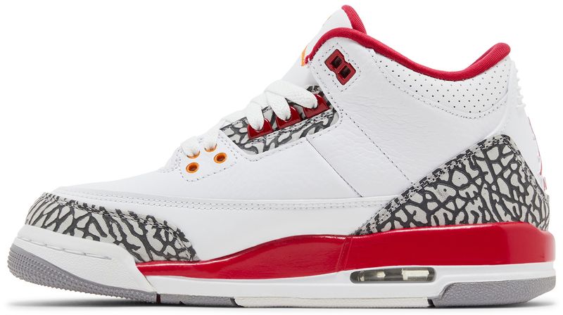 Jordan 3 Retro Cardinal (GS)