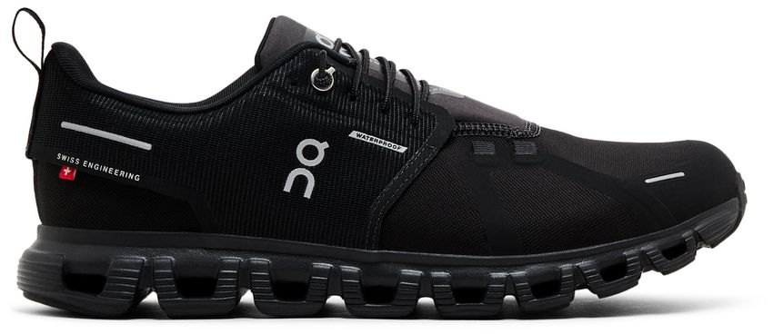 On Running Cloud 6 Waterproof All Black
