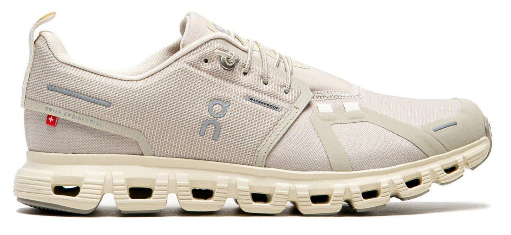 On Running Cloud 6 Waterproof Pelican Ghost