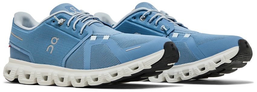 On Running Cloud 6 Chambray White