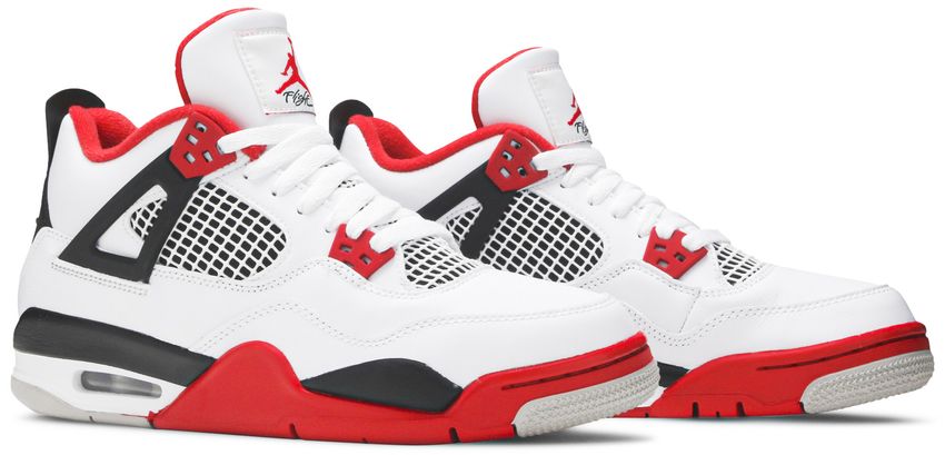 Jordan 4 Retro Fire Red 2020 (GS)