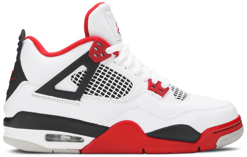 Jordan 4 Retro Fire Red 2020 (GS)